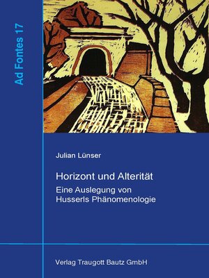cover image of Horizont und Alterität